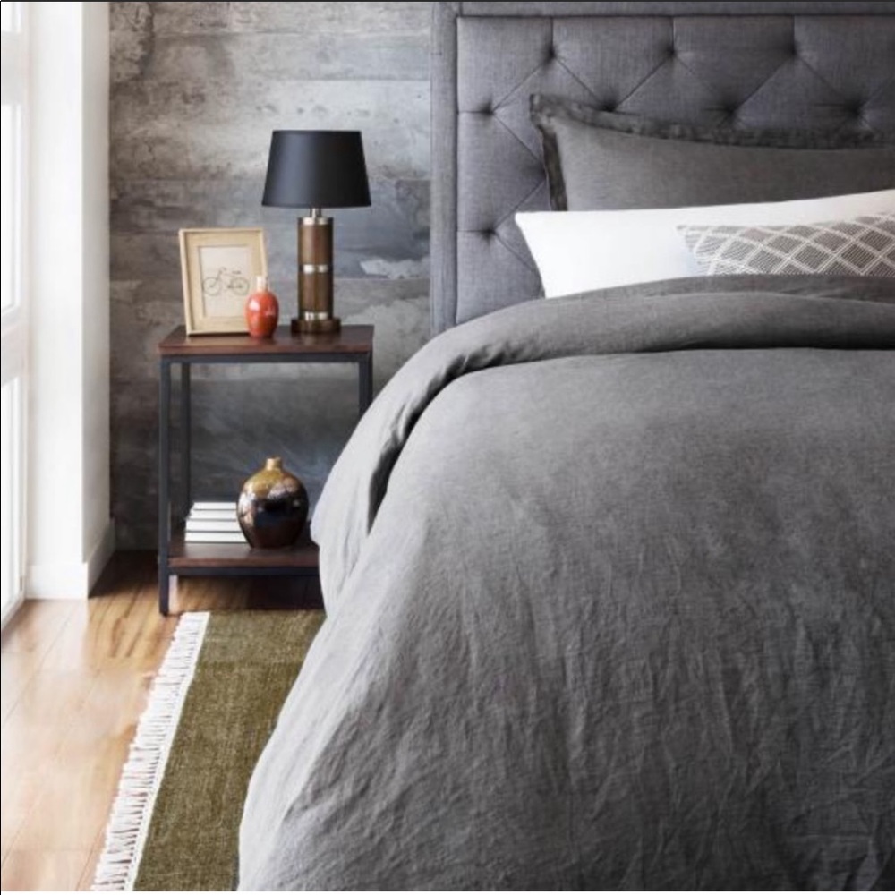 French Linen Duvet Set, Queen